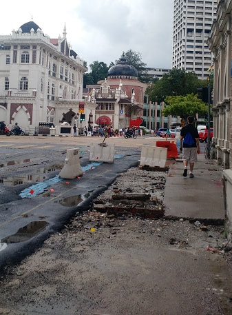 Kuala Lumpur Sidewalks