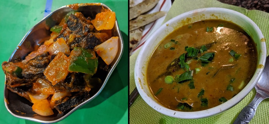 Buff Chili and Buff Curry in Kathmandu