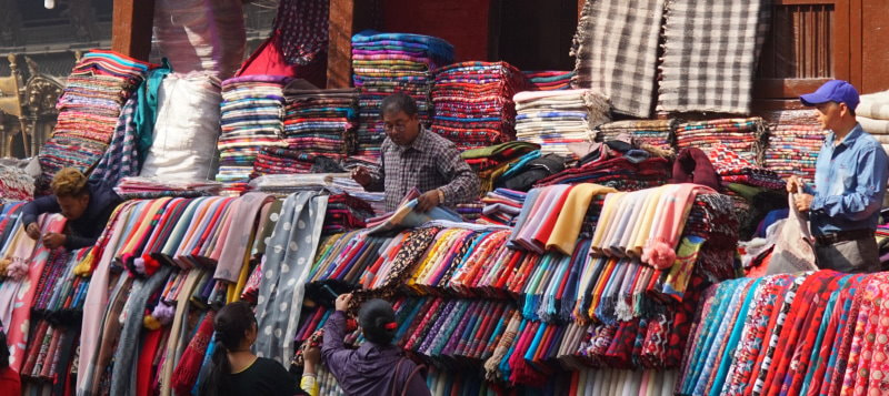 Kathmandu Market - Fabric