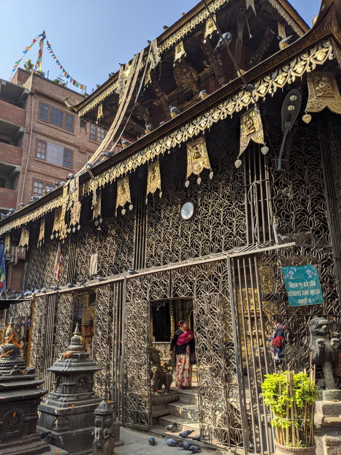 Kathmandu Temple - Seto Machhendranath