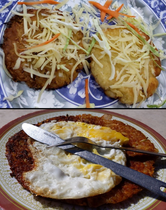 Potato Rosti on the Annapurna Base Camp Trek