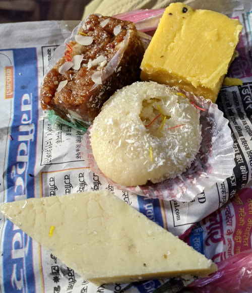 Sweets in Kathmandu