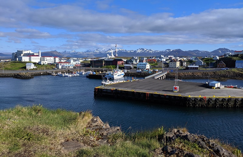 Stykkisholmur View from the Lighthouse