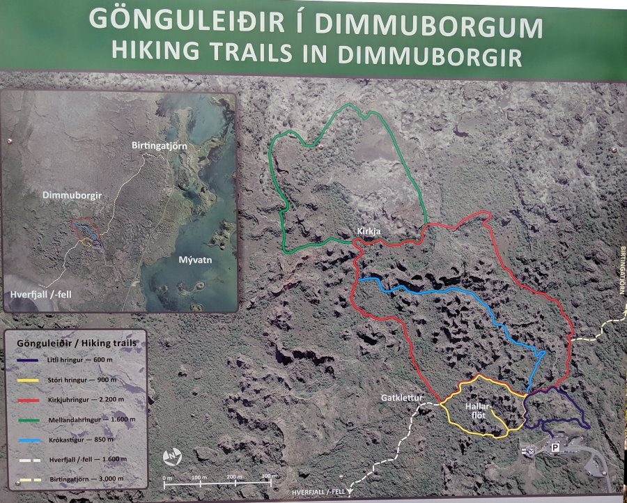 Dimmuborgir Volcanic Formation Stroll or Hike