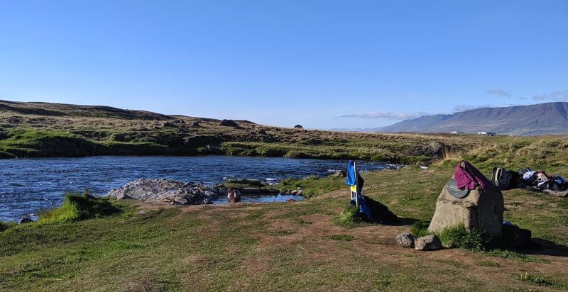 Fosslaug Hot Spring