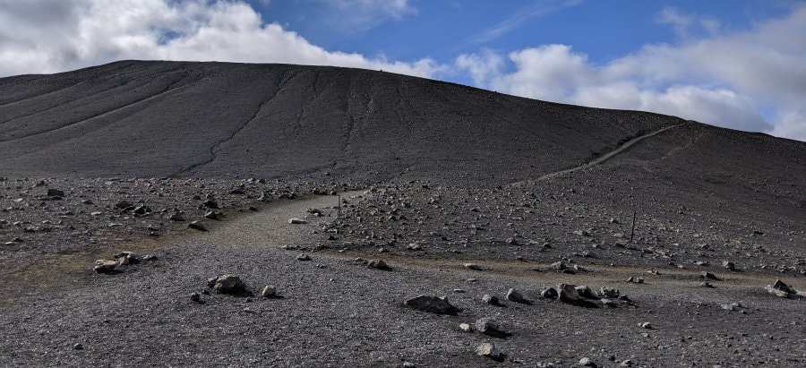Hverfjall (or Hverfell) Volcanic Crater Hike