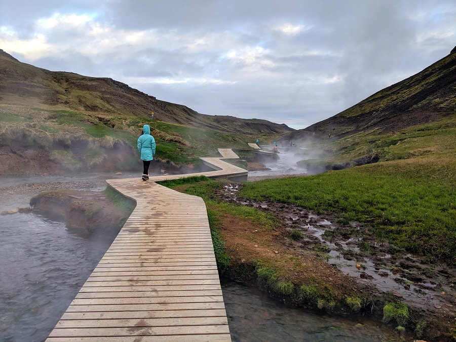 Reykjadalur Hot Spring River Trail