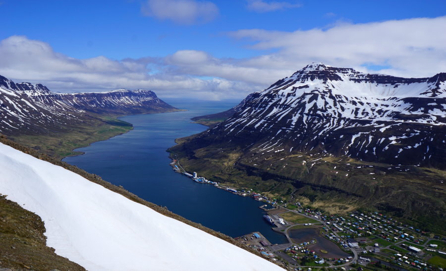 Seyðisfjörður Overlook on Bjólfur