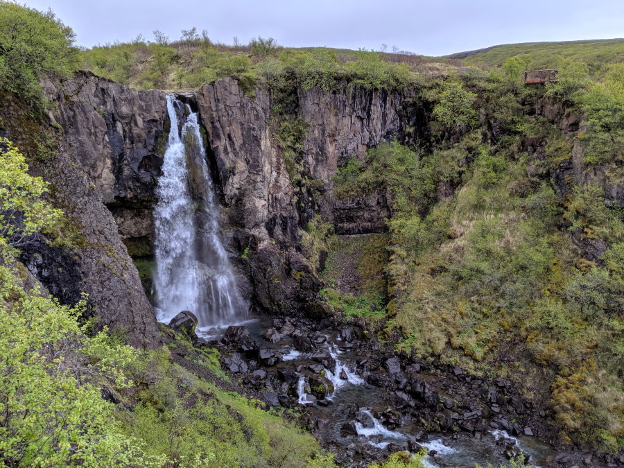 Hundafoss in Vatnajökull National Park