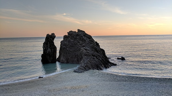 A rock in Monterosso