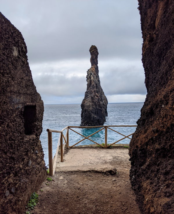 Madeira - Mirador Ilheus da Ribeira da Janela Sea Stacks