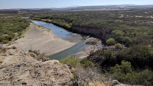 Rio Grande from Boquillos