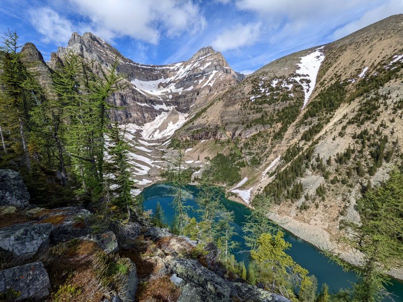 Canadian Rockies Tour - Banff National Park - Lake Agnes from Big Bea Hive