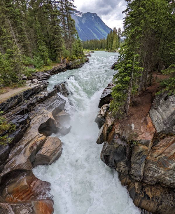 Canadian Rockies Tour - Kootaney National Park - Numa Creek Waterfall