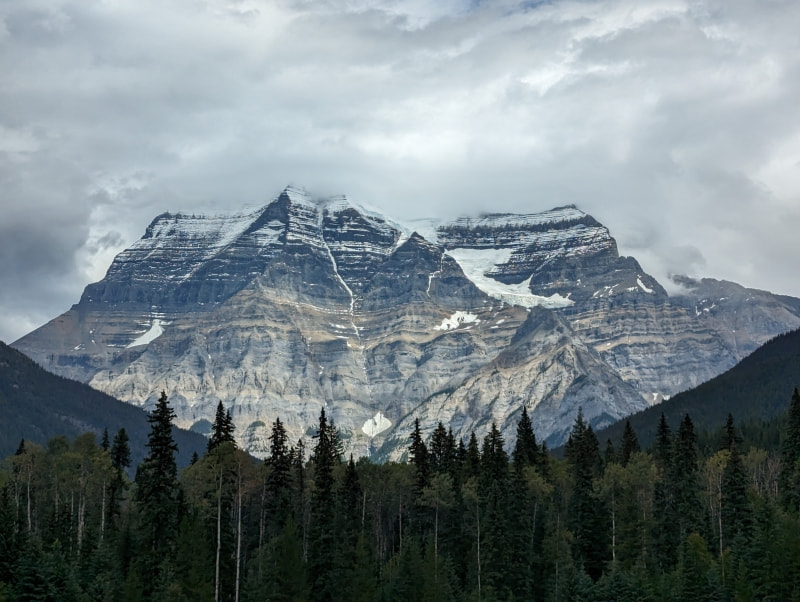 Canadian Rockies Tour - Mount Robson Provincial Park - Visitor Center View