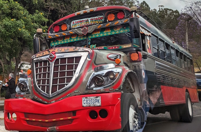 Guatemala Chicken Bus