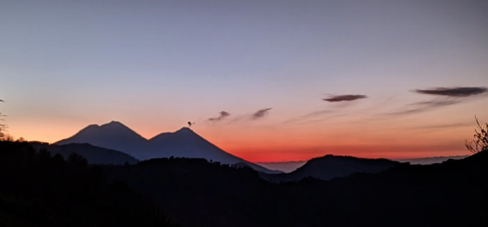 Guatemala Trek - Fuego Volcano Sunrise