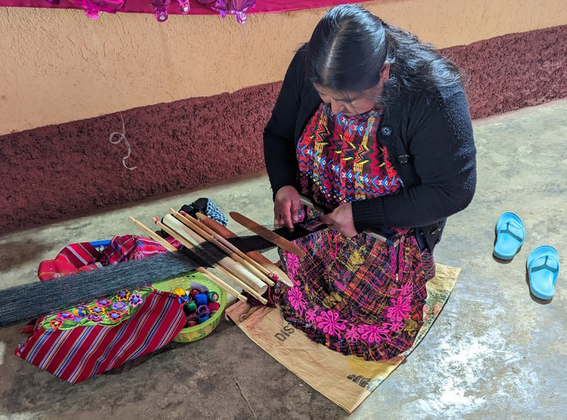 Guatemala Trek - Backstrap Weaving