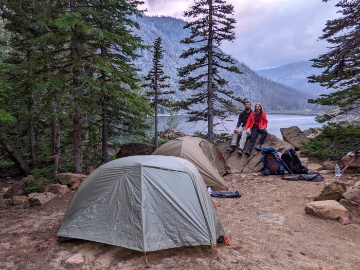 Eightmile Lake Campsite - Washington State