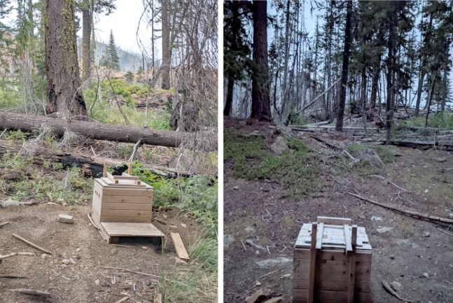 Eightmile Lake Bathrooms - Washington State