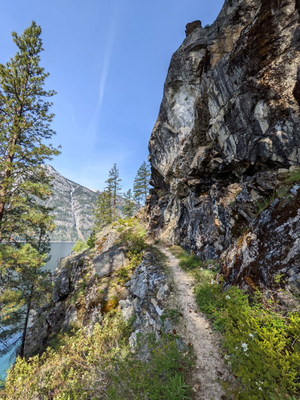 Chelan Lakeshore Trail to Stehekin - Washington State