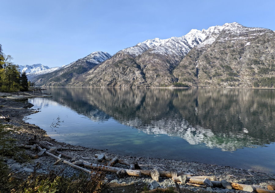 Chelan Lakeshore Trail to Stehekin - Washington State