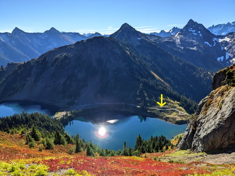 Twin Lakes - Washington State