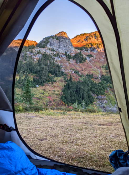 Twin Lakes Sunrise - Washington State